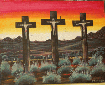 Pillbara Crucifixion - Benson Dickerson