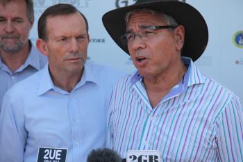 Warren Mundine, Prime Minister Abbott, Minister Nigel Scullion